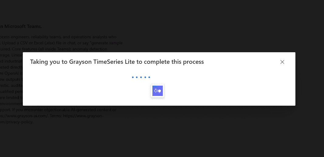 Redirecting to Grayson TimeSeries Lite