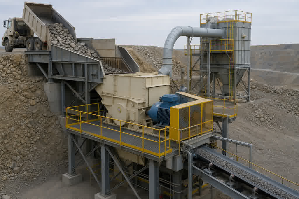 Primary mining crusher